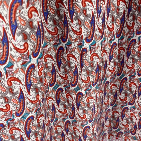 Umgee boho paisley print tunic bell sleeves - Picture 6 of 11